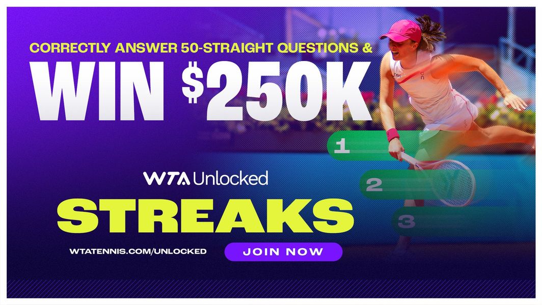 Streaks -- Iga Swiatek